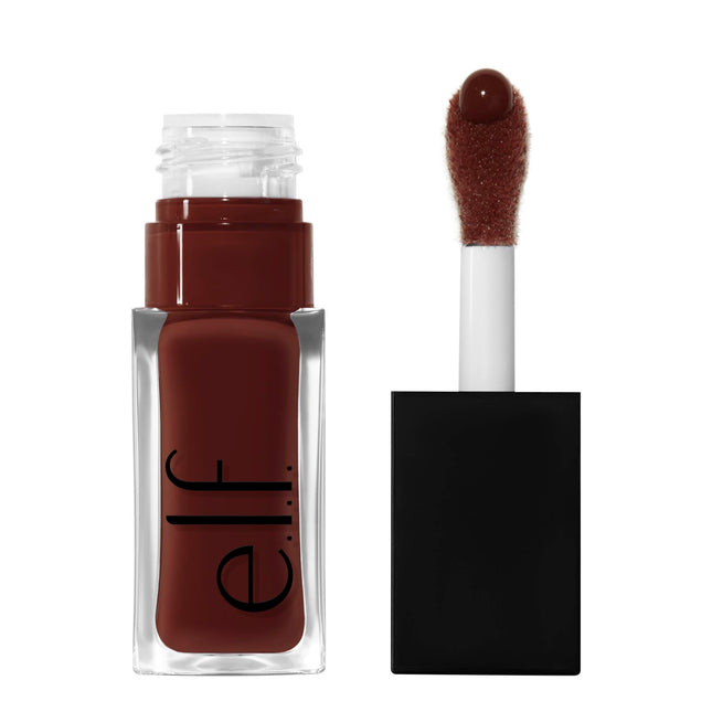 E.L.F. Glow Reviver Lip Oil, Nourishing Tinted Lip Oil for a High-Shine Finish, 