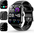 Smart Watch, 1.85" Smartwatch for Men Women (Answer/Make Call), Heart Rate, Sleep Monitor, Pedometer, 120+ Sport Modes Activity Tracker, IP68