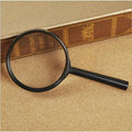 1Pc Black Magnifier for Reading Tool Hand Held Magnifying Glass for Reading Identification Etc Glass Lens Reading Glasses,Health and