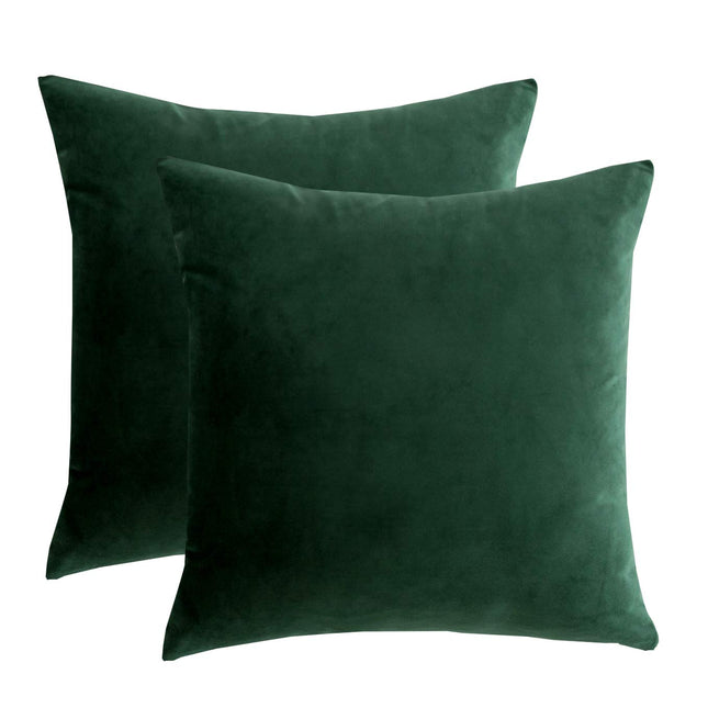 Rainroad Velvet Decorative Throw Pillow Covers Cushion Cover Pillow Case for Sof