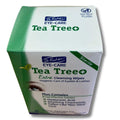 Dr. Fischer Tea Tree Oil Eye Wipes - Eyelid Wipes for Sensitive Eyes with Hyaluronic Acid and Chamomile, Makeup Remover, Daily Cleanser (30 wipes)