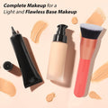 Foundation Brush Daubigny 1.5" Flat Top Kabuki Brush for Liquid Makeup,Premium Makeup Brush and Pro Flat Kabuki Foundation Brush Perfect For