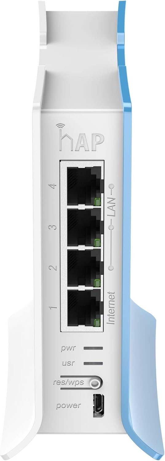Mikrotik Rb941-2Nd-Tc Hap Lite 32MB 4 X 10/100 2.4Ghz 802.11B/G/N 2X2 OSL4