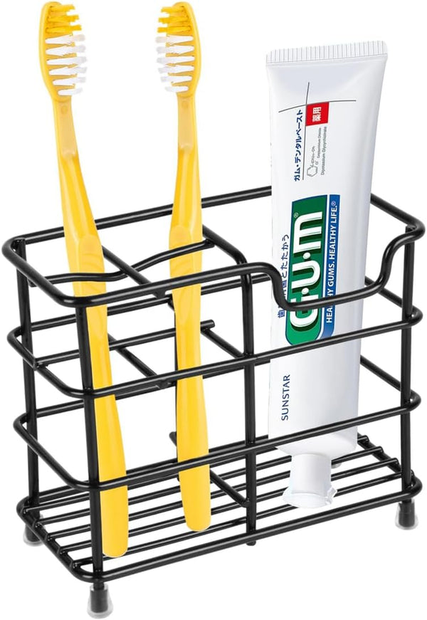 Toothbrush Holder for Bathrooms,Black Small