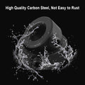 Depth Stop Drill Bit, 18 Piece Drill Stop Collar Set Positioner Ring and Hex Wrench (3mm, 4mm, 5mm, 6mm, 8mm, 10mm, 12mm, 16mm)