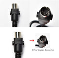 Lift Chair Remote Replacement, 5 Pin 2 Buttons Straight Power Recliner Remote, Power Recliner Replacement Compatible for Most Lift Chair Brands