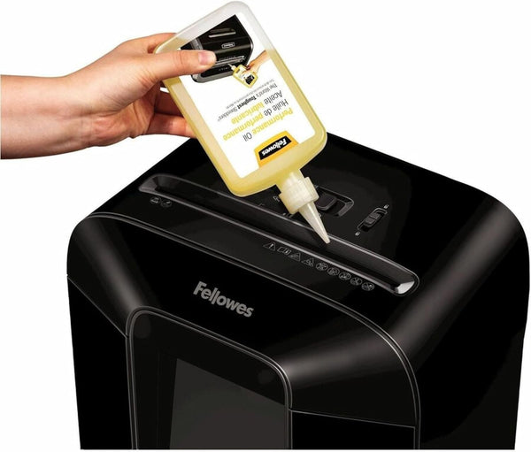 Fellowes Powershred Performance Shredder Oil, 12 Oz. Extended Nozzle Bottle (35250) (Pack of 1)