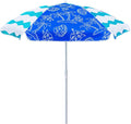 AMMSUN 5ft Kids Beach Umbrella for Picnic, Water Table, Sand Box Sun Shade | Durable Children Seaside Umbrella, UV protection, Ideal for sand