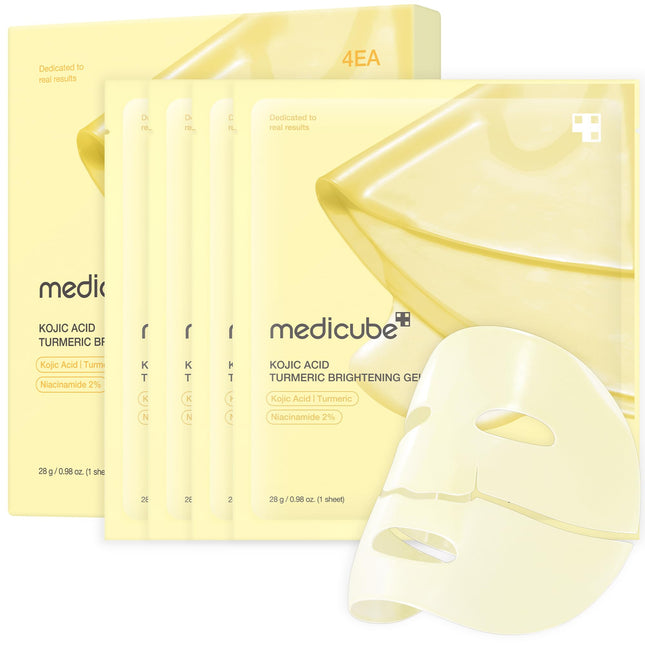 Medicube Kojic Acid Turmeric Brightening Gold Jelly Gel Mask | Overnight Face Ma