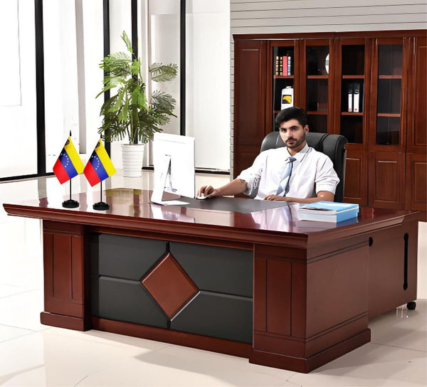 12 Pcs Venezuela Desk Flags Set, Venezuelan Small Mini Table Office Mini Desktop Flag With Black Flagpole and Black Base For Home Office