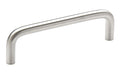 Amerock 3-3/4" Wire Pulls Brushed Chrome Drawer Pull | 3-3/4 inch (96mm) Center-to-Center Mounting Distance and 4-1/8 inches Overall Length,