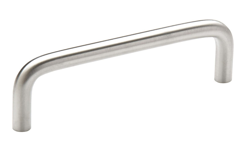 Amerock 3-3/4" Wire Pulls Brushed Chrome Drawer Pull | 3-3/4 inch (96mm) Center-to-Center Mounting Distance and 4-1/8 inches Overall Length,