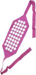Yosoo Acupressure Massage Belt for Back Neck, Stress Relief Cotton Fabric Flower Shape Mat for Home Use Relief Belt, Relaxing Stress Relief Cotton
