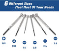 11PCS Mini Precision Screwdriver Set, XAQISHIRE Small Screwdriver Set for Repair Computer, Electronics, Toys, Watch