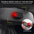 Car Solar Power Simulated Dummy Alarm, Anti-Theft LED Flashing Security Light Fake Lamp, Automotive Warning Interior Safety Lights with USB
