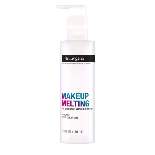 Neutrogena Makeup Melting Refreshing Jelly Cleanser, 7% Emollient-Vitamin Comple