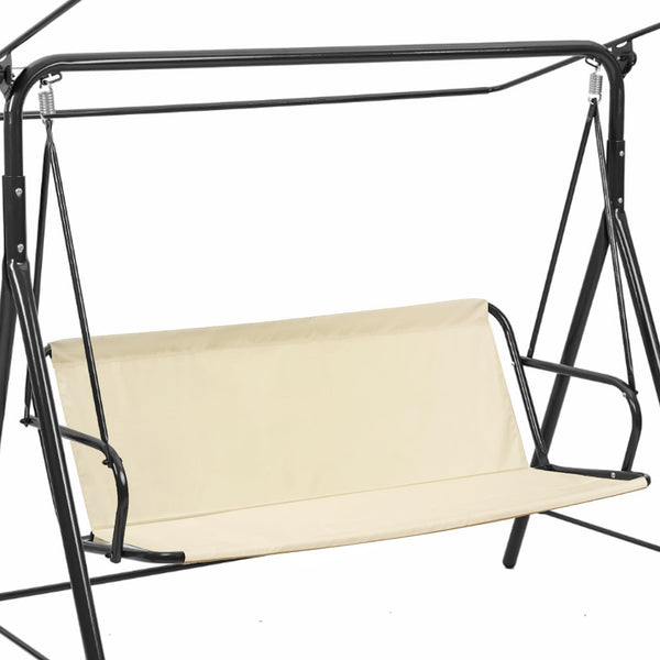 Outdoor Porch Patio Swing Seat Cover, 600D Thickened Oxford Waterproof Swing Cushion Protection Covers Replacement for Outdoors Garden Yard