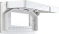 RecPro RV Exterior GFCI Outlet Cover Plate | Weatherproof | White