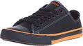 Harley-Davidson Footwear Womens Zia Lace Up Sneakers Shoes Casual - Black 7 Black/Orange