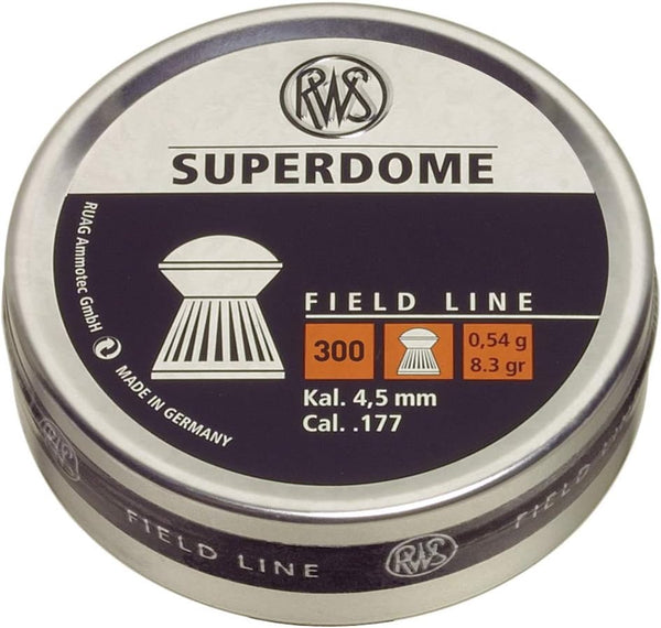 Umarex RWS Superdome Field Line Pellet Gun Pellets.177 Caliber, 8.3 Grains