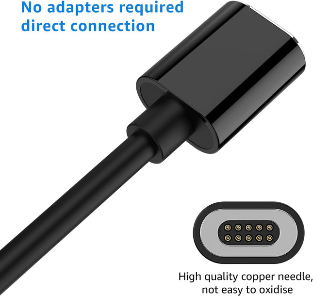 Charging Adapter for LG V60 Dual Screen Cover Case, Magnetic Charging Adapter with Cable, Charging Adapter Gender for fo