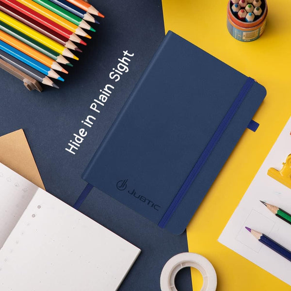 JUBTIC Password Keeper Book with Alphabetical Tabs. Medium Size Password Book for Seniors, Internet Website Address Log in Detail. Hardcover