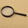 1Pc Black Magnifier for Reading Tool Hand Held Magnifying Glass for Reading Identification Etc Glass Lens Reading Glasses,Health and