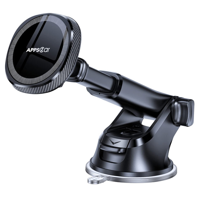 Apps2Car for Magsafe Car Mount, Magnetic Phone Holder for Car Dashboard Windshield Iphone Mount Holder Compatible with I