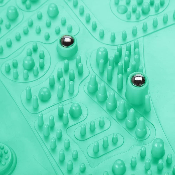 YUYTE Foot Massage Pad, Foot Massage Mat Reflexology Pads for Pain Relief and Point Release Magnet to Relax from Pressure and Leg Pain Can Be Used