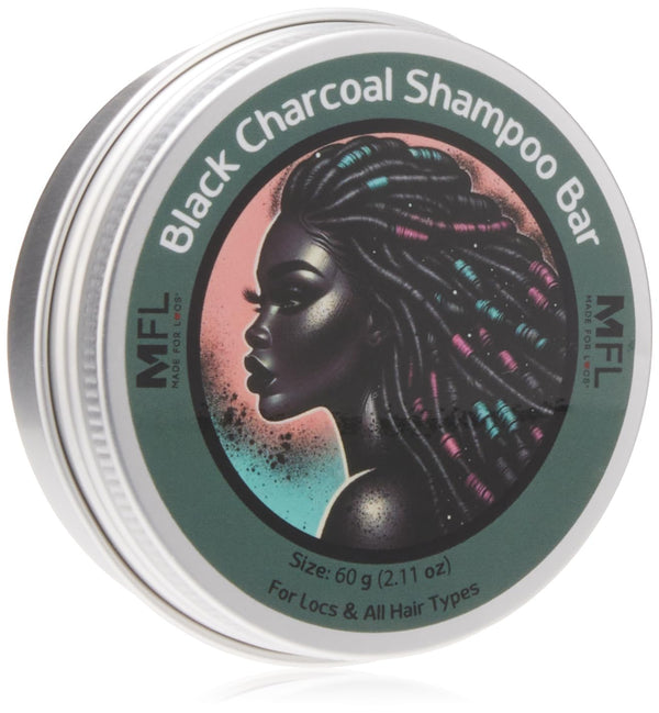 Made for Locs Shampoo Bar - Zero Waste, Travel Size, Natural Hair Cleanser for Locs & Dreadlocks, 60 G (Grapefruit Bliss)