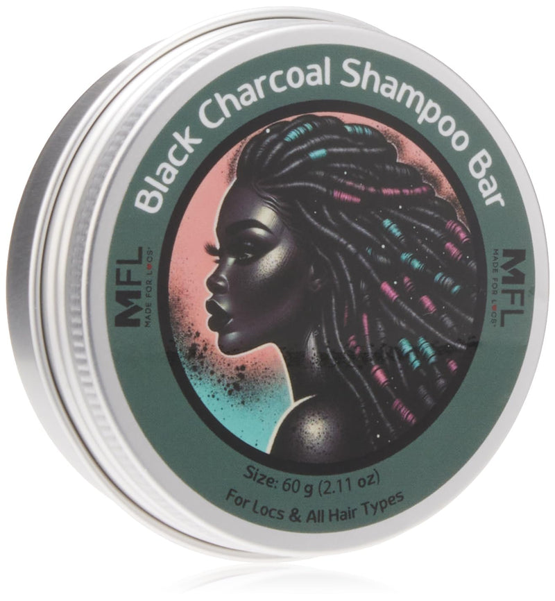 Made for Locs Shampoo Bar - Zero Waste, Travel Size, Natural Hair Cleanser for Locs & Dreadlocks, 60 G (Grapefruit Bliss)