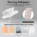 KGROTE 100PCS Cable Clips, Adhesive Wire Clips Strong Cord Clips Wire Holders, Cable Management Clips for Desk, Wall, Car, TV, Ethernet Cable