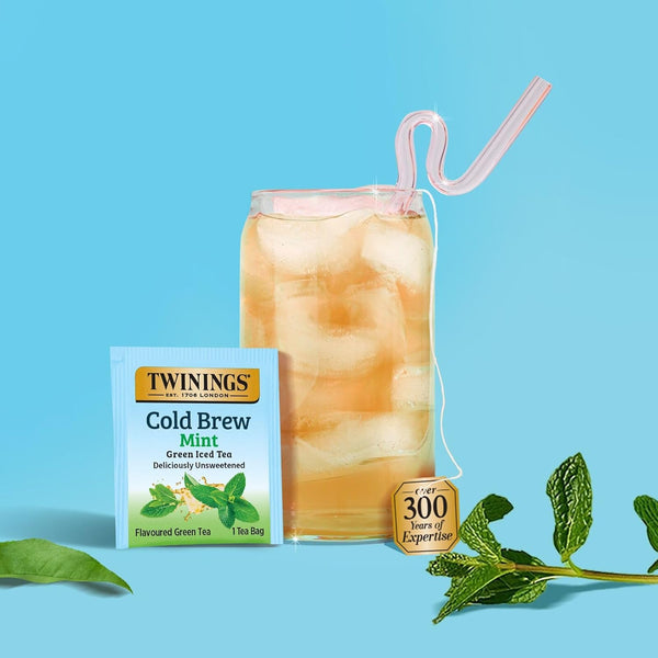 Twinings Cold Brewed Iced Tea Bag Variety Sampler (Pack of 24)