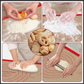 Silicone Pastry Mat - 26"X16" Non Slip Baking Mat with Measurements, Extra Large Dough Mats for Counter, Ideal for Rolling Dough, Fondant, Pizza,