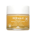 DERMA-E Vitamin C Intense Night Cream, 2 Oz, Brightening and Hydrating Facial Skin Renewing Cream, Anti-Aging Overnight Face Moisturizer for