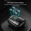 2 Pairs Wireless Earbuds Bluetooth 5.5 ,Wireless Ear Buds HIFI Bass Stereo Headphones with Noise Cancelling, LED Display Power in Ear Earphones