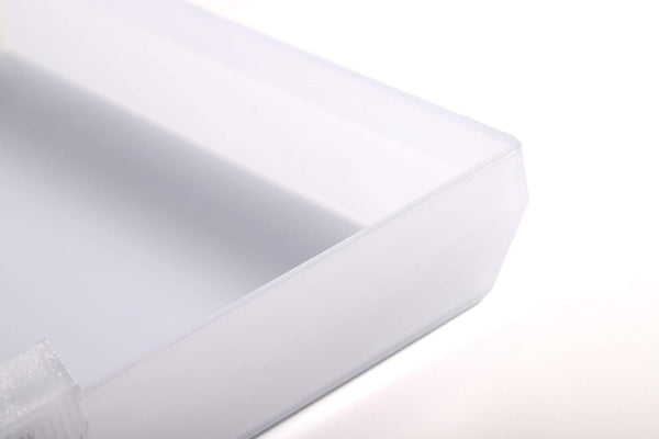 CalPalmy AP5609551 The Exact Replacement Compatible with 8’’ x 7’’ Bathroom Vent Fan Light Lens Cover – Made from Heavy Duty Plastic (Upgraded