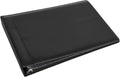 Juvale Check Binder - Black Faux Leather, 7-Ring, 14 x 10 in, Fits 600 Checks - Business Checkbook Binder & Cover with Pen Loop, Checkbook Holder