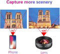 Phone Camera Lens Kit for iPhone, Android, 20X Telephoto Zoom Lens, Phone Wide Angle & Macro Lens, Fisheye, CPL Lenses Compatible with iPhone 12