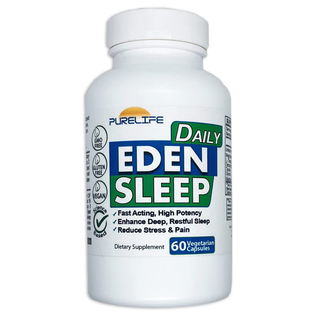 Eden Daily Sleep [New GABA Free Formula] Ã¢ÂÂ Fall Asleep Faster, Relax Your M
