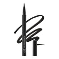 E.L.F. H2O Proof Eyeliner Pen, Felt Tip, Waterproof, Long-Lasting, High-Pigmented Liner for Bold Looks, Vegan & Cruelty-Free, Jet Black. 0.02 Fl Oz