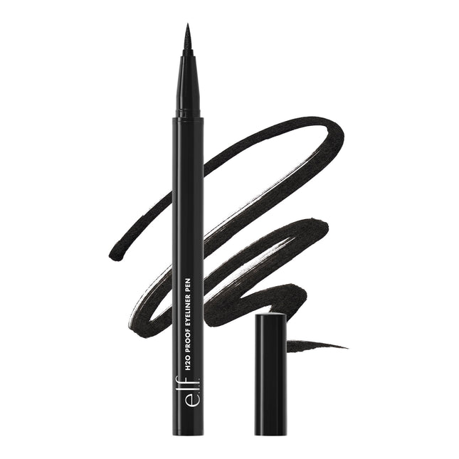 E.L.F. H2O Proof Eyeliner Pen, Felt Tip, Waterproof, Long-Lasting, High-Pigmente