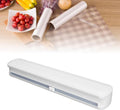 Cutting Plastic Wrap Dispenser with Slide Cutter,And Reusable for Tin Foil, Design (40X35Cm / 15.7X13.8In)