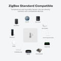 THIRDREALITY Zigbee Temperature and Humidity Sensor Lite,Smart Thermometer and Hygrometer, Hub Required,Compatible with Echo Devices with Zigbee