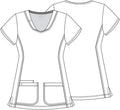Heartsoul Scrubs for Women V-Neck Medical Top with Moisture Wicking and 360Â° Stretch Technology - 20710