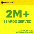 The Beard Club Premium Sandalwood Beard Oil for Men - Natural Castor & Sunflower Seed Oils - Beard & Mustache Conditioner - Hydrates, Moisturizes