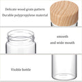 Nuogo 6 Pack Glass Bottles with Lids 12 Oz Juicing Bottles Reusable Wide Mouth Glass Cups Airtight Leak Proof Drinking Milk Water Tea Cups for