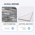 Art3D 5-Sheet (Pack of 5) Wall Panel Wood, Green