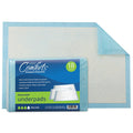 Premium Protection Chucks Disposable Underpads, Super Absorbent Protective Bed Pads for Seniors, Pkg of 18, by Easy Comforts Deluxe