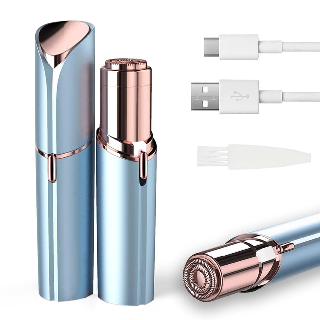 Facial Hair Removal for Women, Electric Painless Facial Hair Remover for Face, L